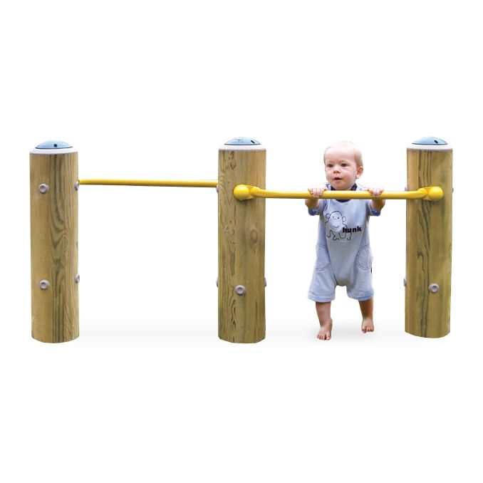 Adventure Trail Pull-Up Bars for childrens play areas