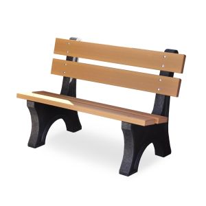 Recycled Plastic Colonial Bench by Frog Furnishings | PB4COLE